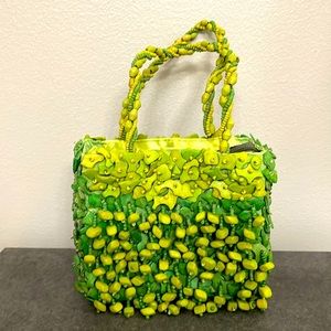 Unique Pele handbag green